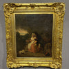 Quadro pittura ad olio scena galante XIX secolo A. Guillemin - Vassallo Antiques Antiquariato Online