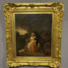 Quadro pittura ad olio scena galante XIX secolo A. Guillemin - Vassallo Antiques Antiquariato Online
