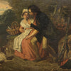 Quadro pittura ad olio scena galante XIX secolo A. Guillemin - Vassallo Antiques Antiquariato Online