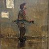 Quadro "Viandante" di Cafrà - Vassallo Antiques Antiquariato Online