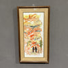 Quadro astratto in pittura ad olio anni '70
