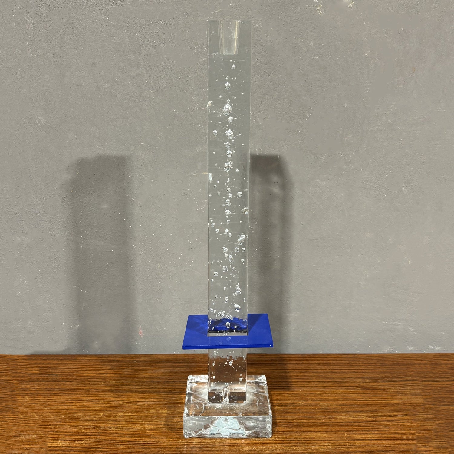 Raro Candelabro Mid - Century Bertil Vallien Kosta Boda - Vassallo Antiques Antiquariato Online