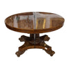 Elegante Tavolo Regency in radica con intarsi in bois de rose della prima metà dell'800
