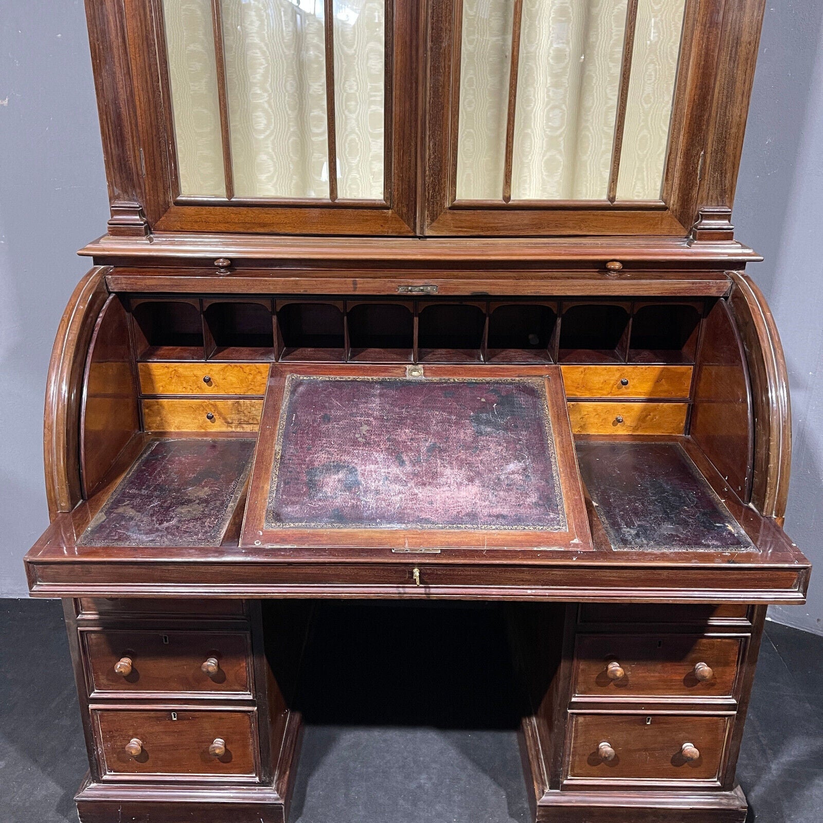 Rooltop Vittoriano in mogano Epoca '800 XIX secolo - Vassallo Antiques Antiquariato Online