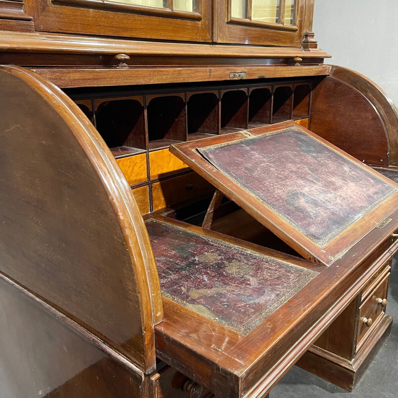 Rooltop Vittoriano in mogano Epoca '800 XIX secolo - Vassallo Antiques Antiquariato Online