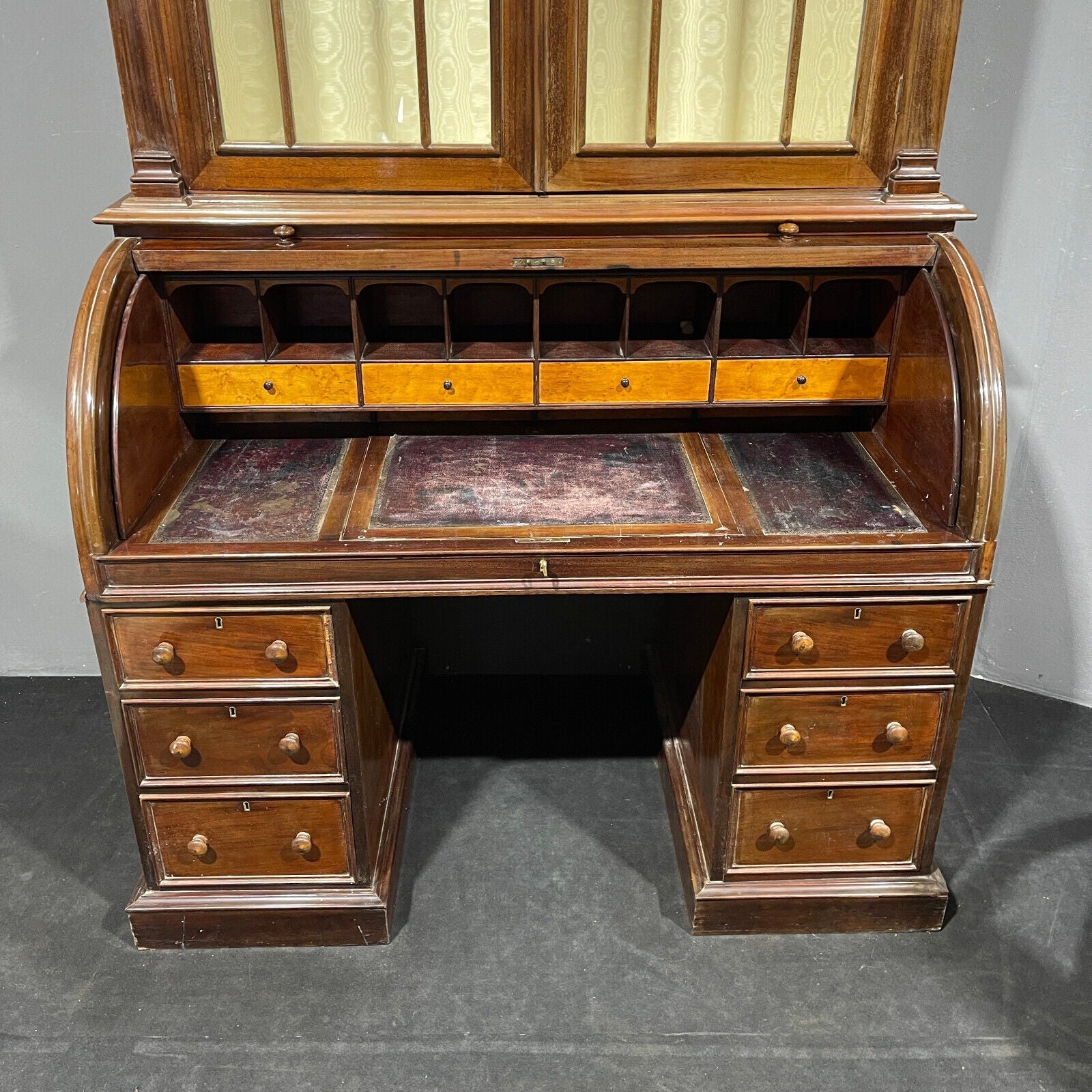 Rooltop Vittoriano in mogano Epoca '800 XIX secolo - Vassallo Antiques Antiquariato Online