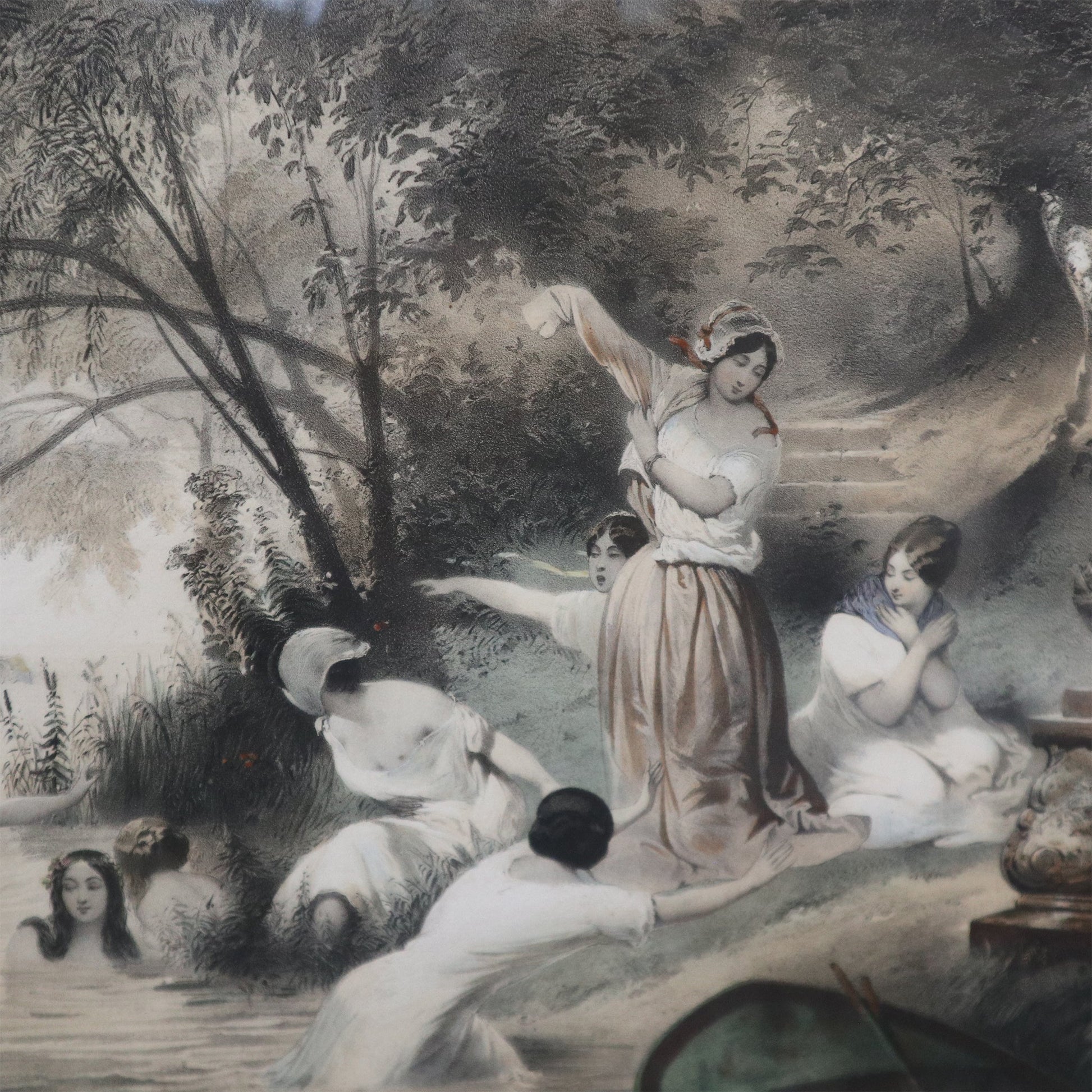 Sauve qui peut - Chromolitografia su carta - Vassallo Antiques Antiquariato Online