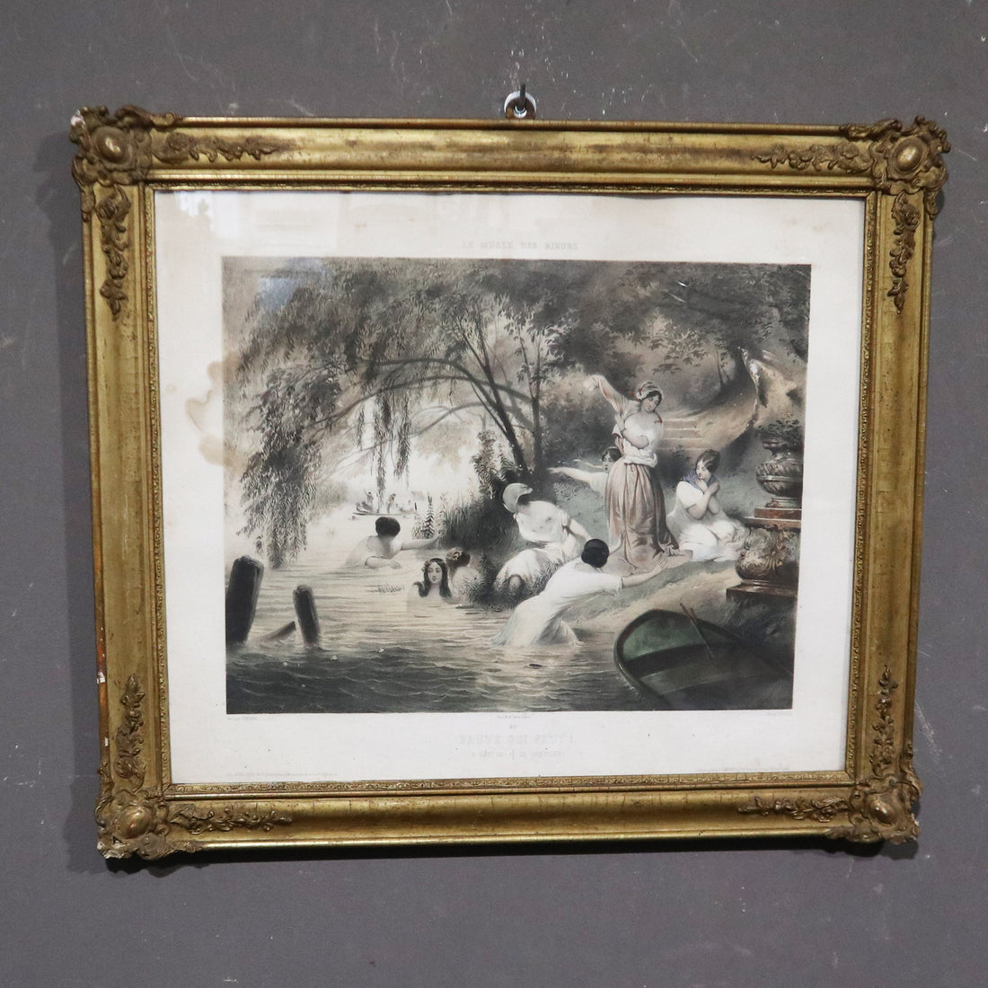 Sauve qui peut - Chromolitografia su carta - Vassallo Antiques Antiquariato Online