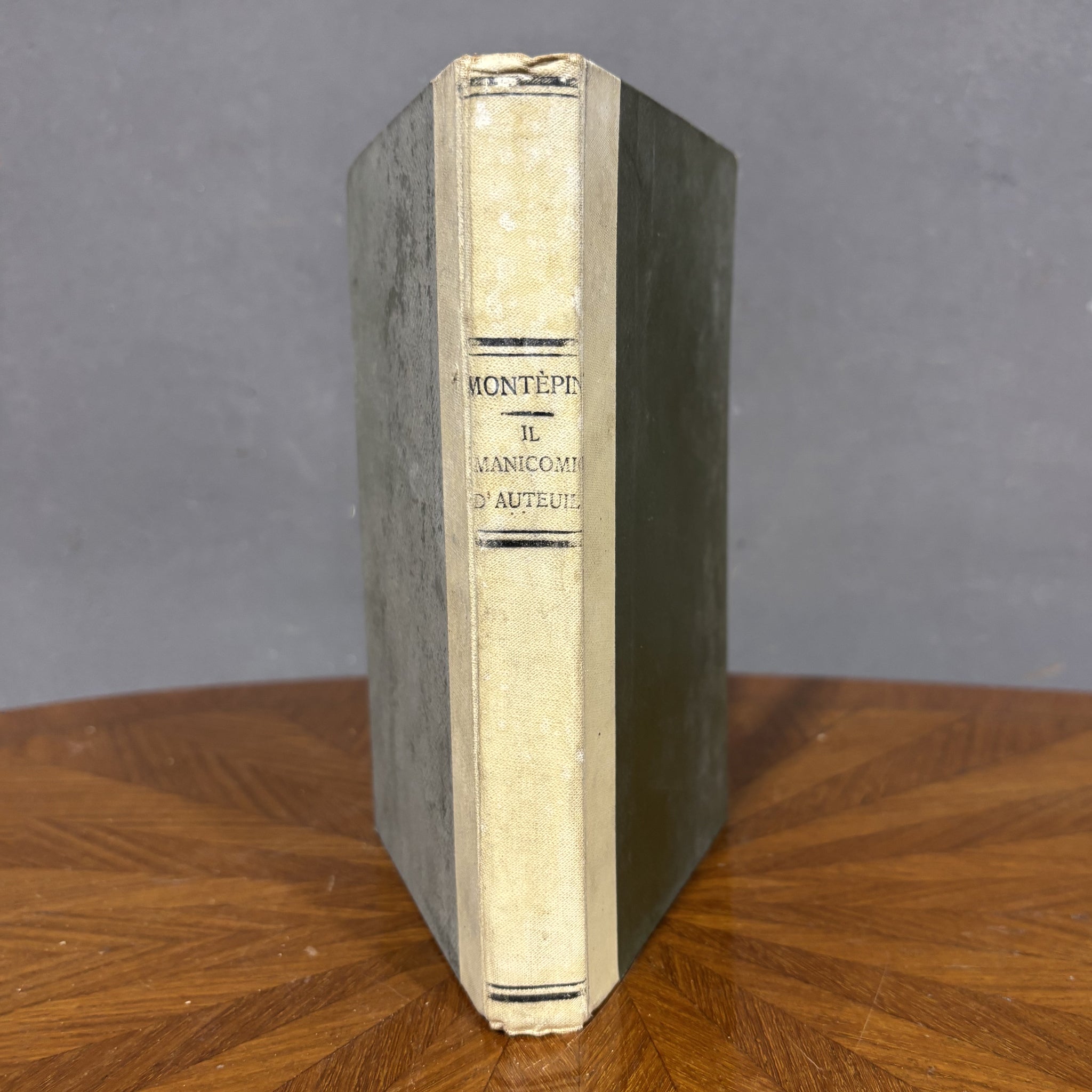 Saverio di Montépin - Il manicomio D'Auteuil - Vassallo Antiques Antiquariato Online