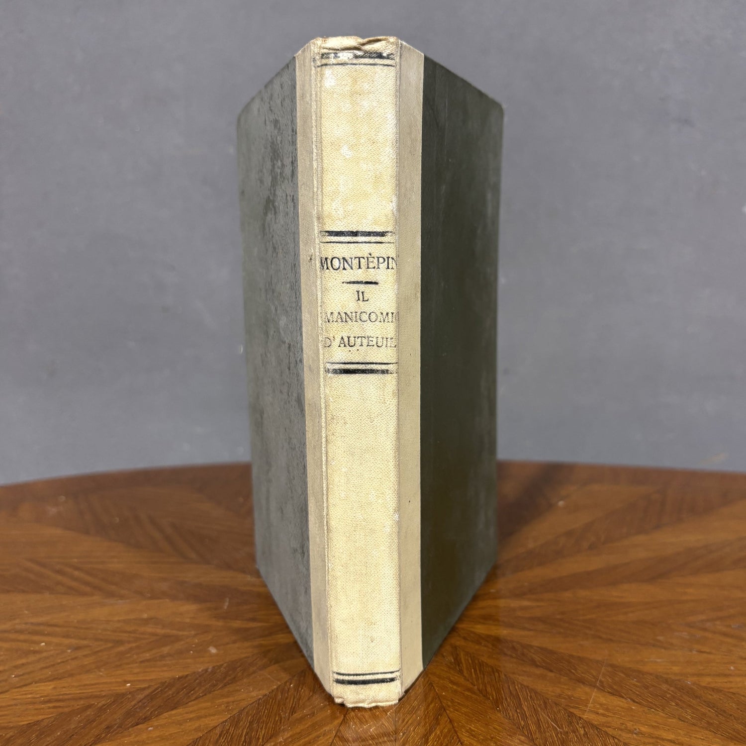 Saverio di Montépin - Il manicomio D'Auteuil - Vassallo Antiques Antiquariato Online