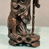 Scultura in legno scolpito Shulao, Cina - Vassallo Antiques Antiquariato Online