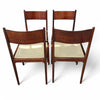 Sergio Mazza 4 sedie vintage chairs anni 50 palissandro italian design
