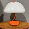 Iconica Lampada da tavolo "Serpente" di Martinelli Luce anni '70