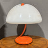 Iconica Lampada da tavolo "Serpente" di Martinelli Luce anni '70