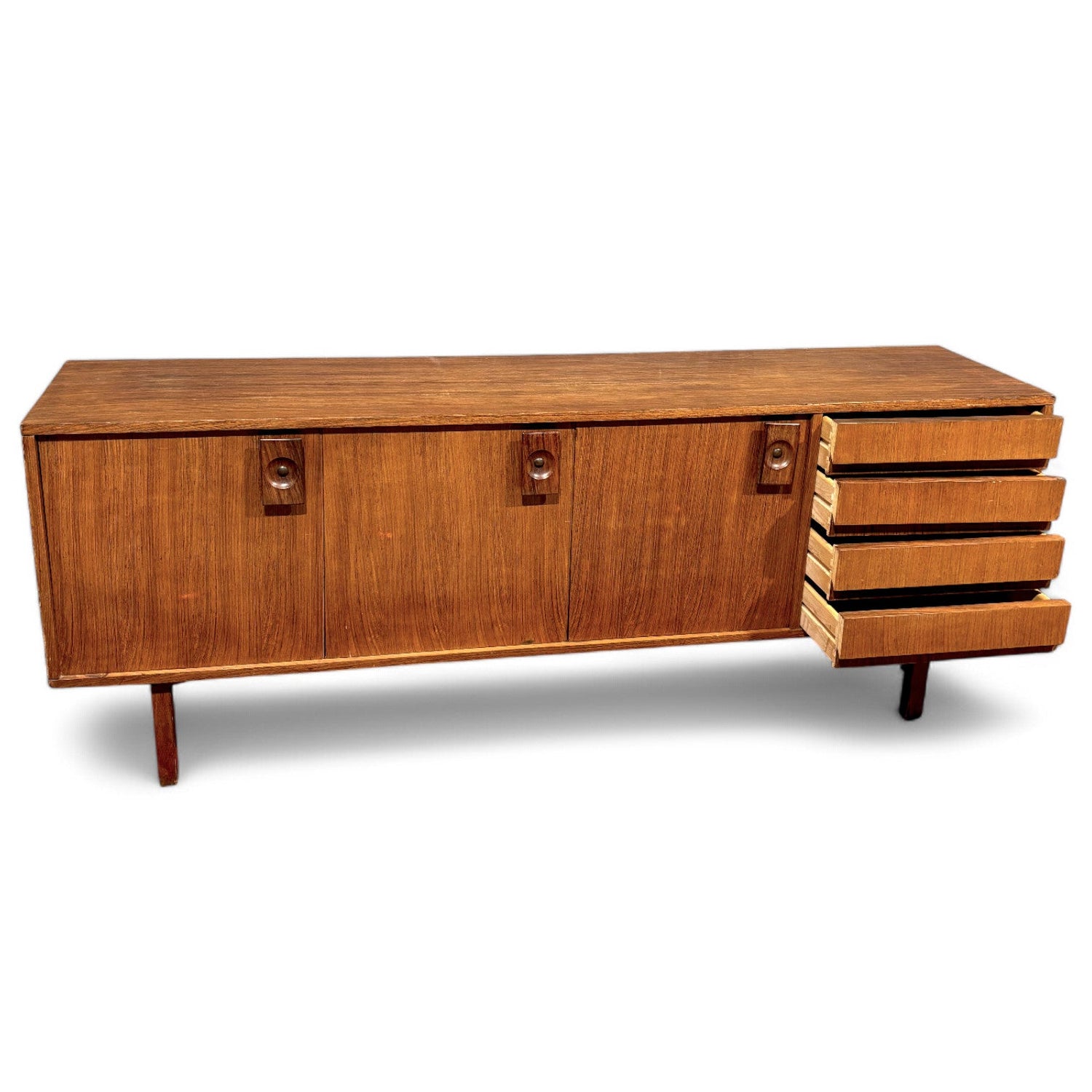 Servant design scandinavo sideboard anni '60 - Vassallo Antiques Antiquariato Online