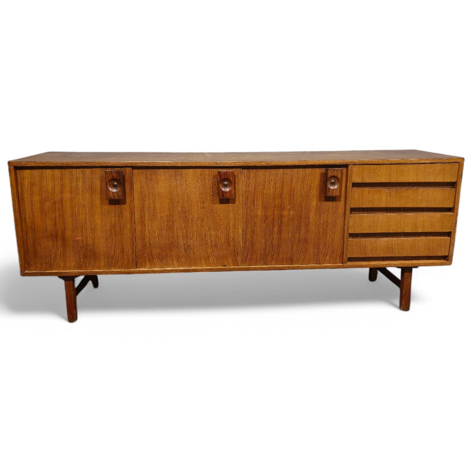 Servant design scandinavo sideboard anni '60 - Vassallo Antiques Antiquariato Online
