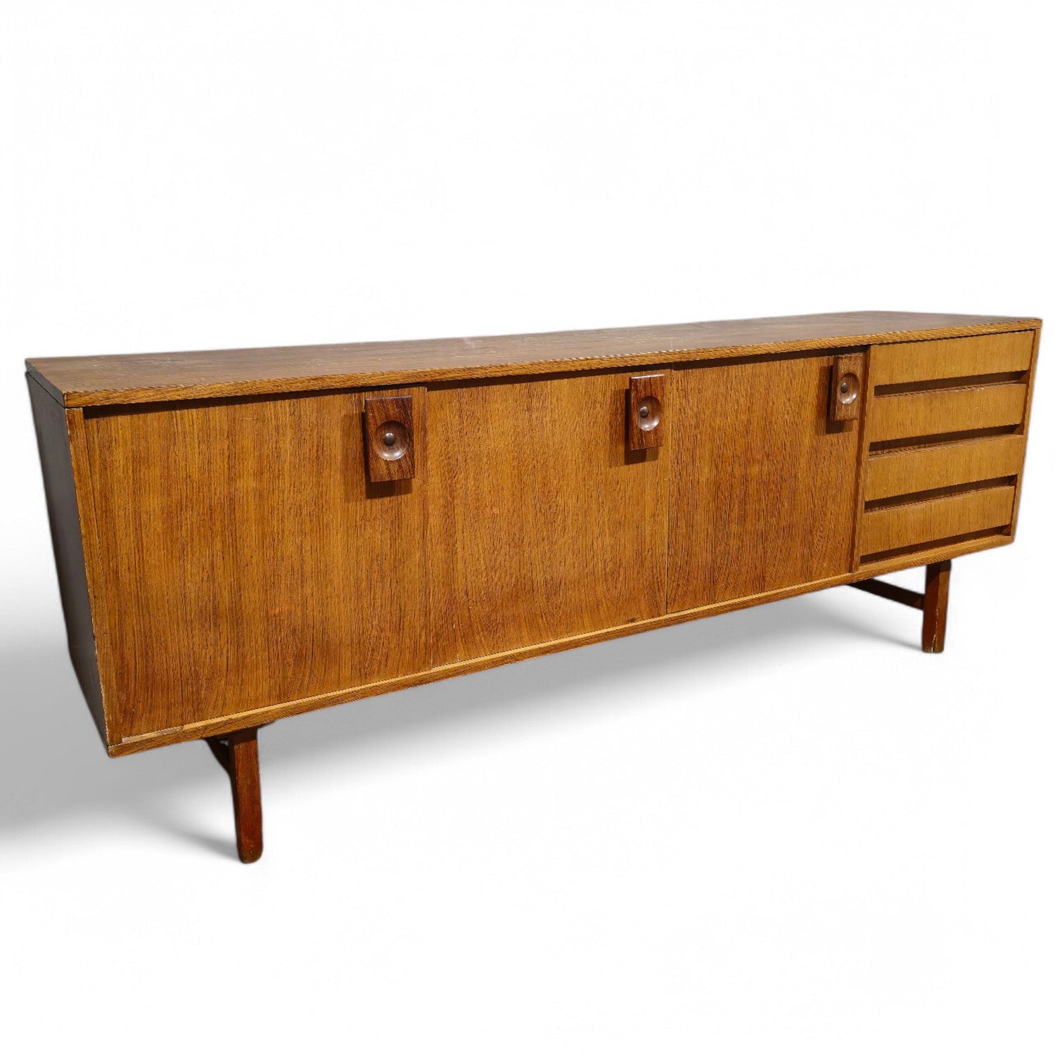 Servant design scandinavo sideboard anni '60 - Vassallo Antiques Antiquariato Online