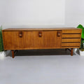 Servant design scandinavo sideboard anni '60 - Vassallo Antiques Antiquariato Online