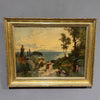 Set di quattro Litografie a colori del XIX secolo in cornici a foglia oro - Vassallo Antiques Antiquariato Online