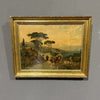 Set di quattro Litografie a colori del XIX secolo in cornici a foglia oro - Vassallo Antiques Antiquariato Online