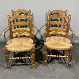 Set di quattro poltrone provenzali XIX secolo - Vassallo Antiques Antiquariato Online