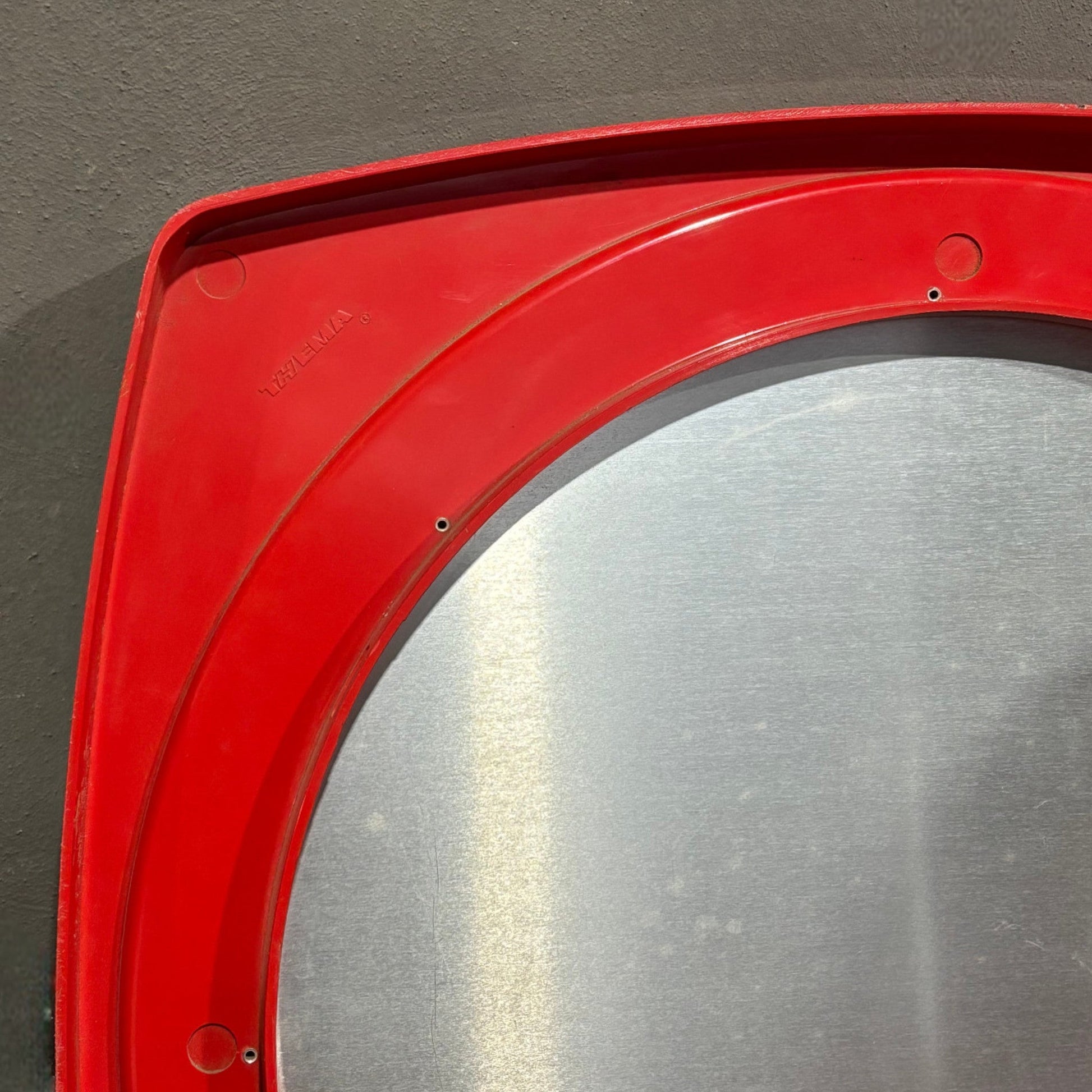 Specchio Space Age vintage anni '70 - Vassallo Antiques Antiquariato Online