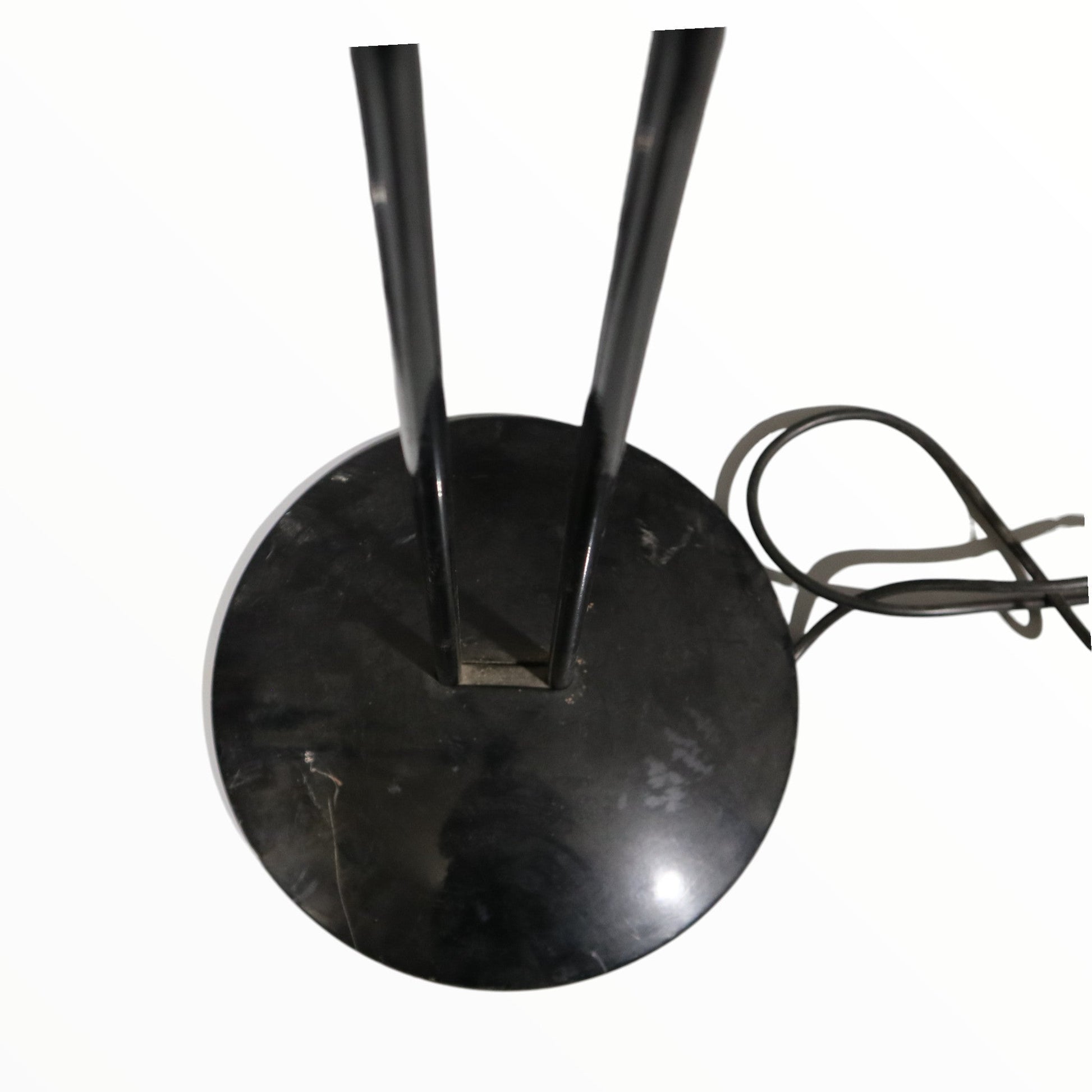 Splendida coppia di lampade da terra design anni 80 - Vassallo Antiques Antiquariato Online