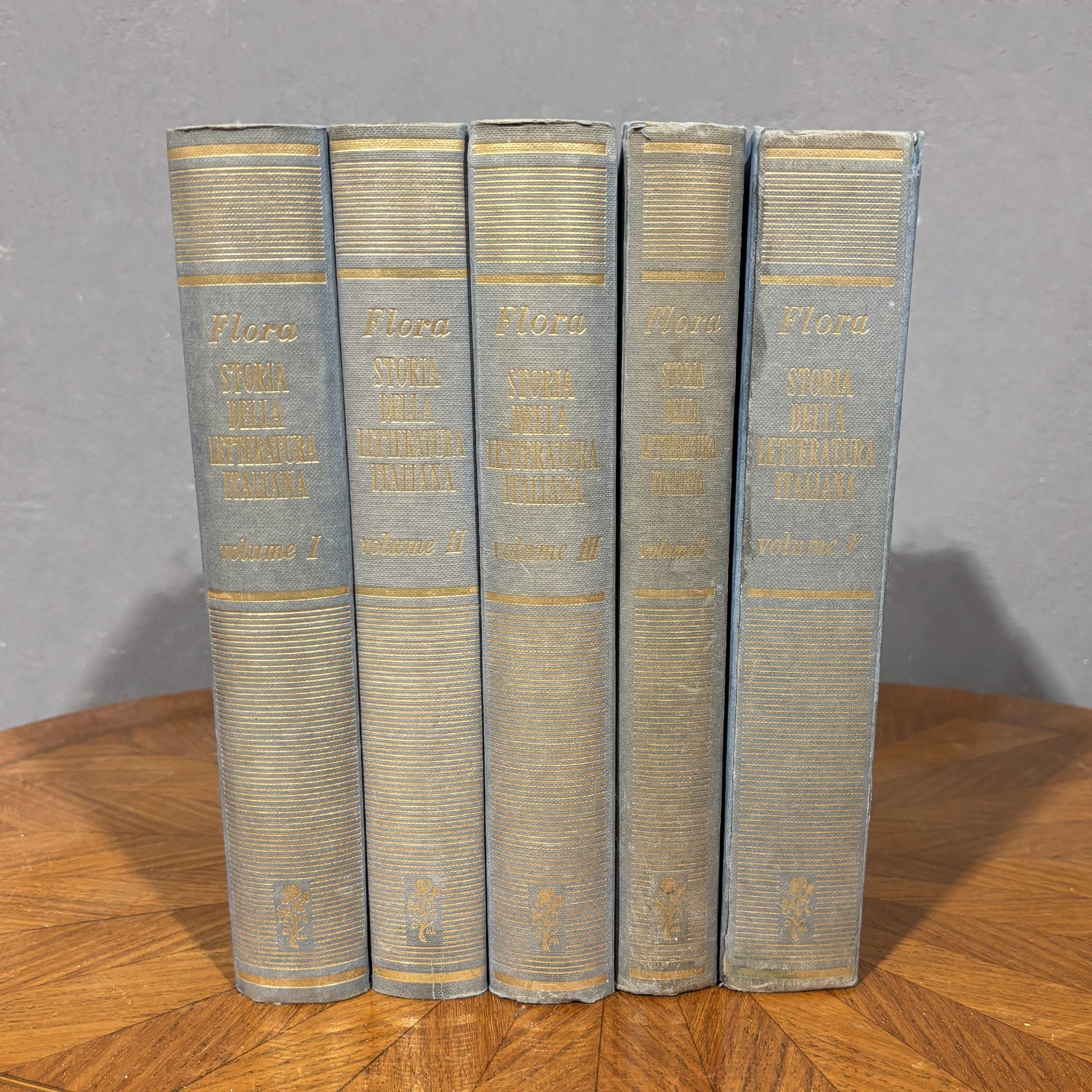 Storia della letteratura italiana, Francesco Flora 1940 - Vassallo Antiques Antiquariato Online