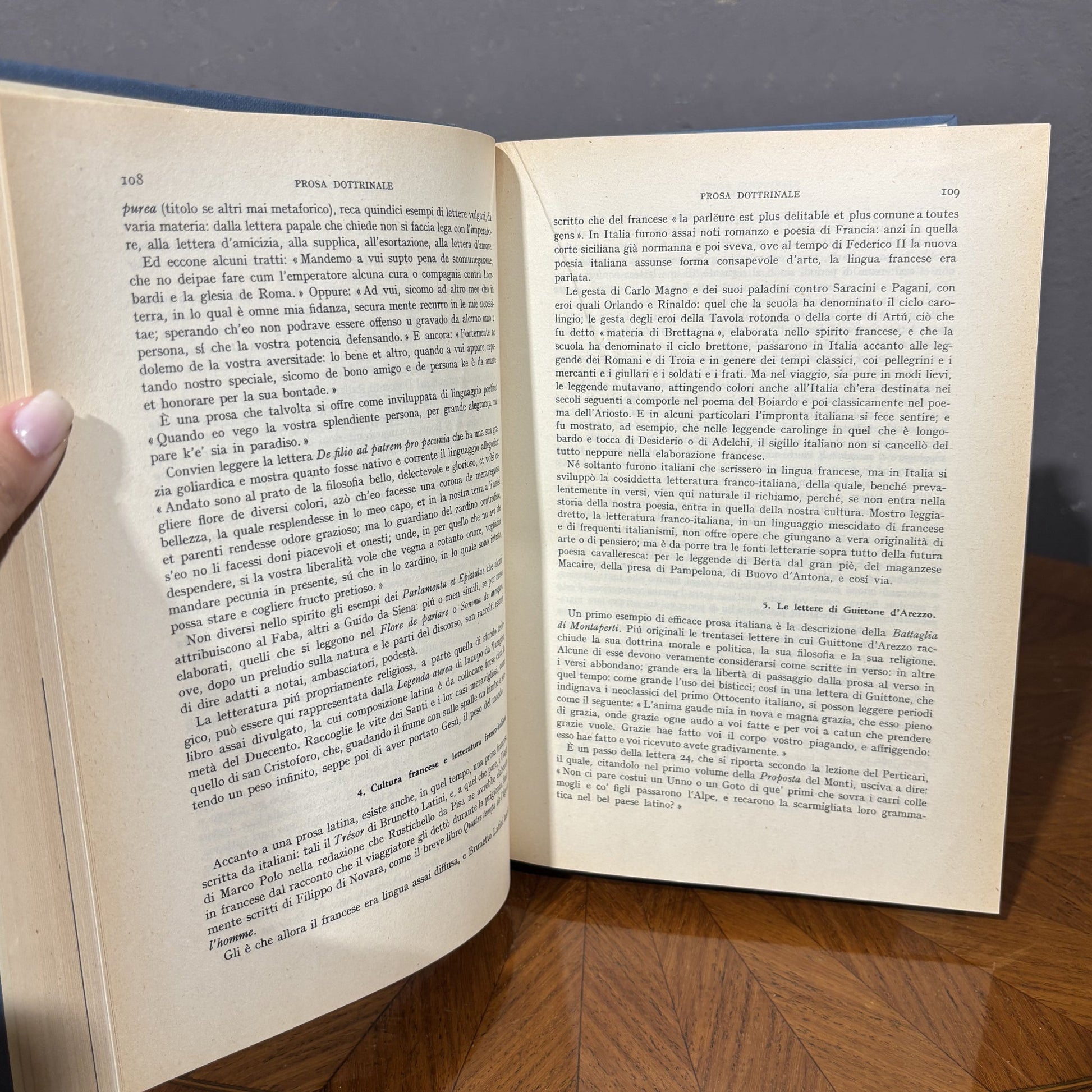 Storia della letteratura italiana, Francesco Flora 1940 - Vassallo Antiques Antiquariato Online