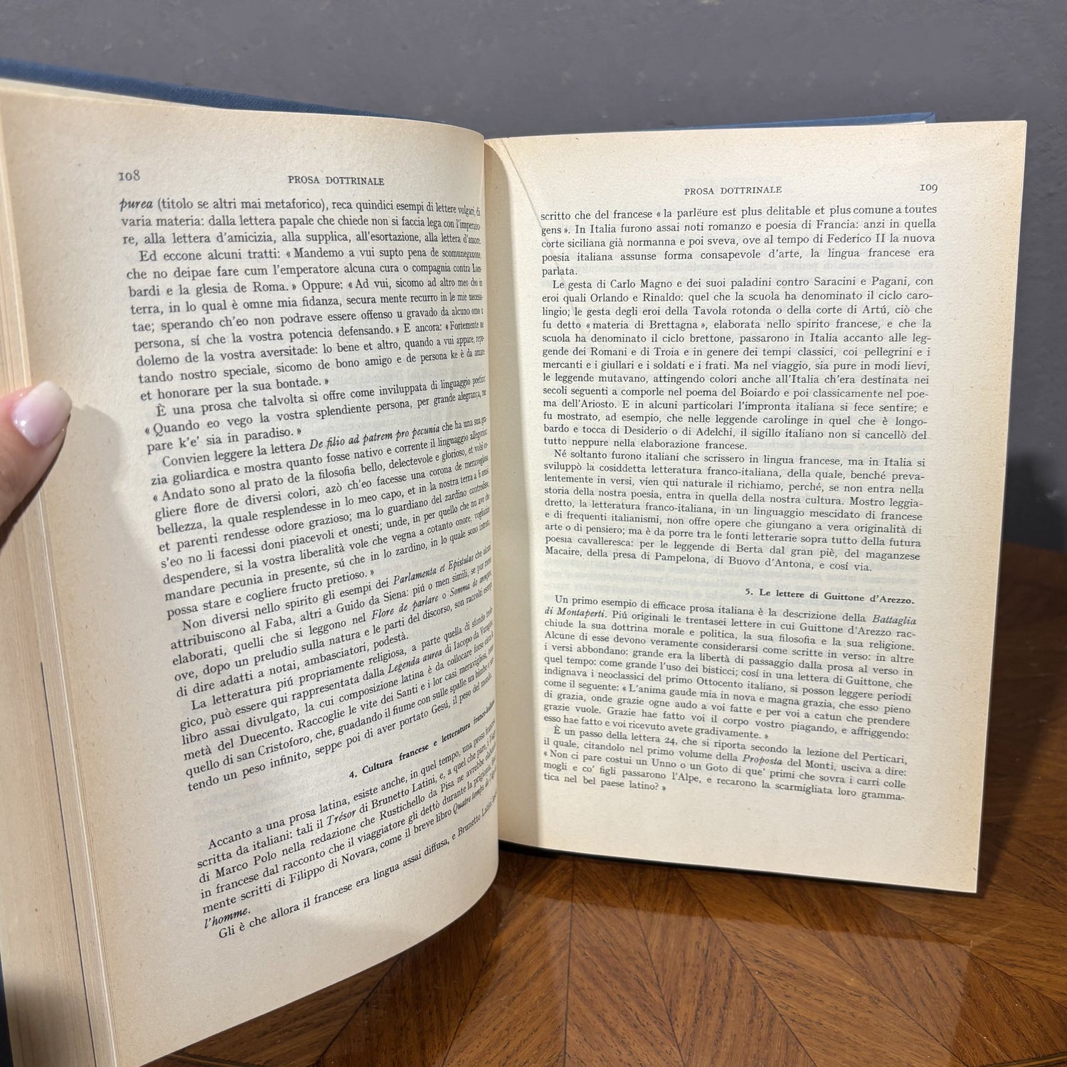 Storia della letteratura italiana, Francesco Flora 1940 - Vassallo Antiques Antiquariato Online