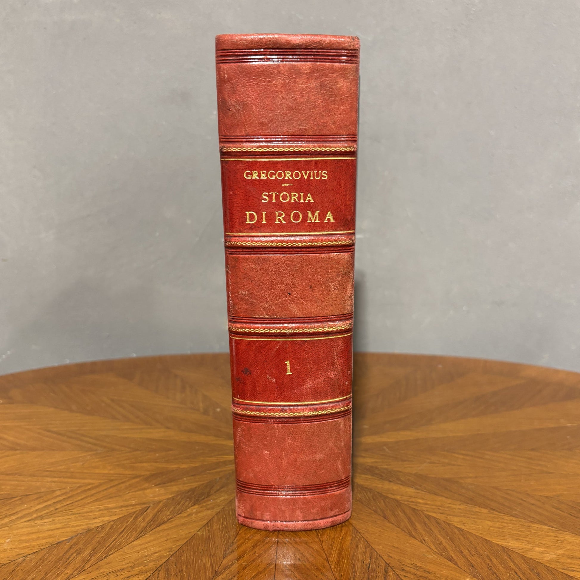 Storia di Roma - Gregorovius - 1900 - Vassallo Antiques Antiquariato Online