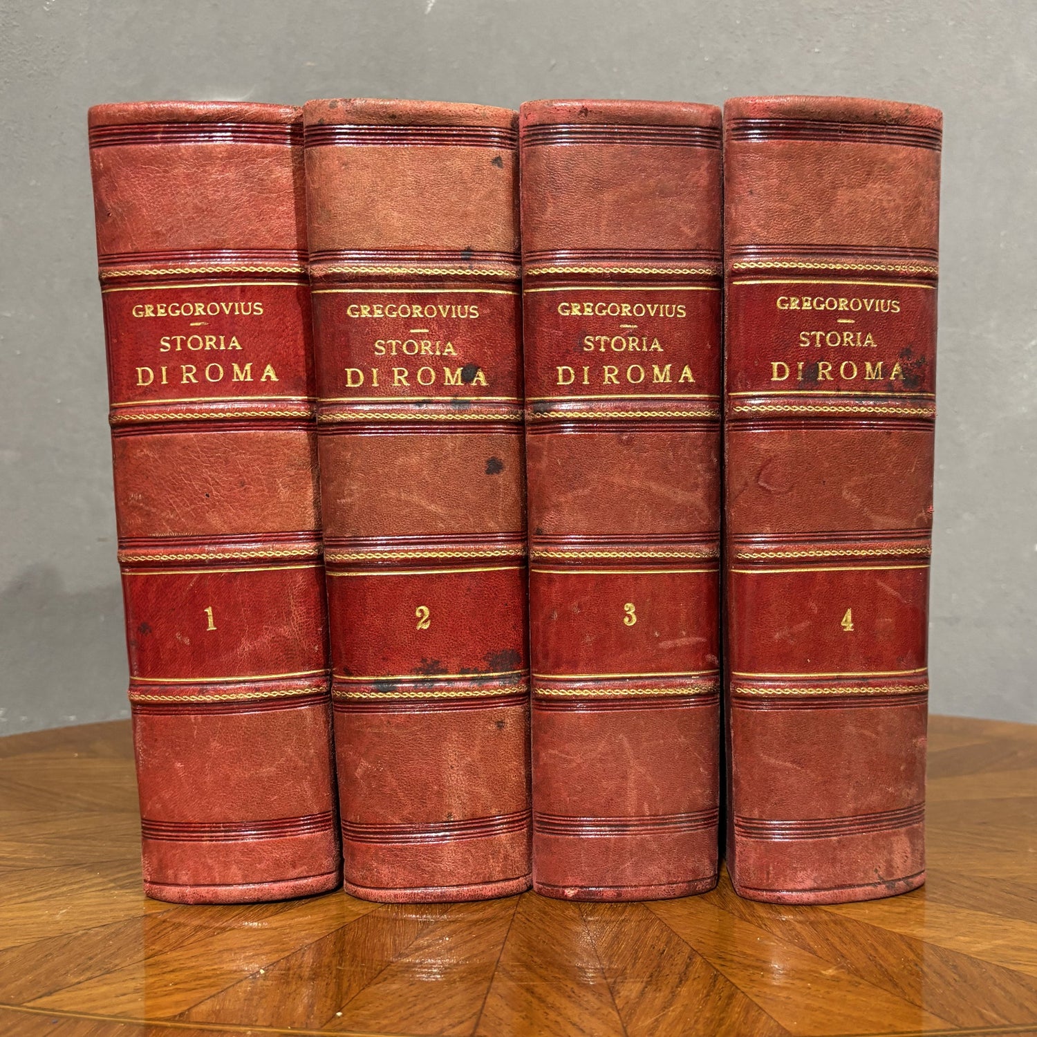 Storia di Roma - Gregorovius - 1900 - Vassallo Antiques Antiquariato Online