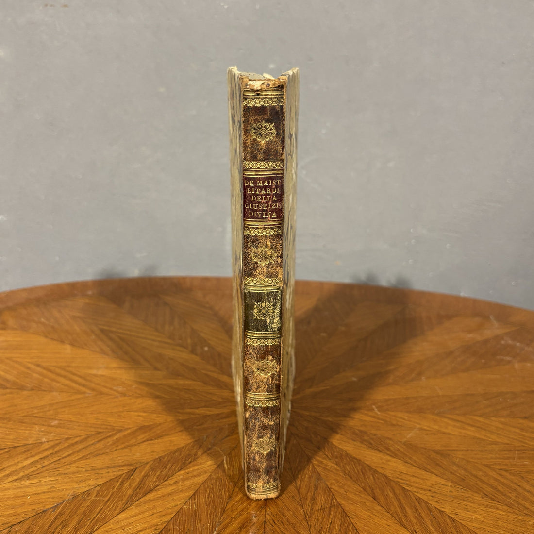 Sui ritardi della divina giustizia nella punizione dei colpevoli, De Maistre 1827 - Vassallo Antiques Antiquariato Online