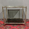 Tavolino"faux bamboo" di design anni '70 - Vassallo Antiques Antiquariato Online