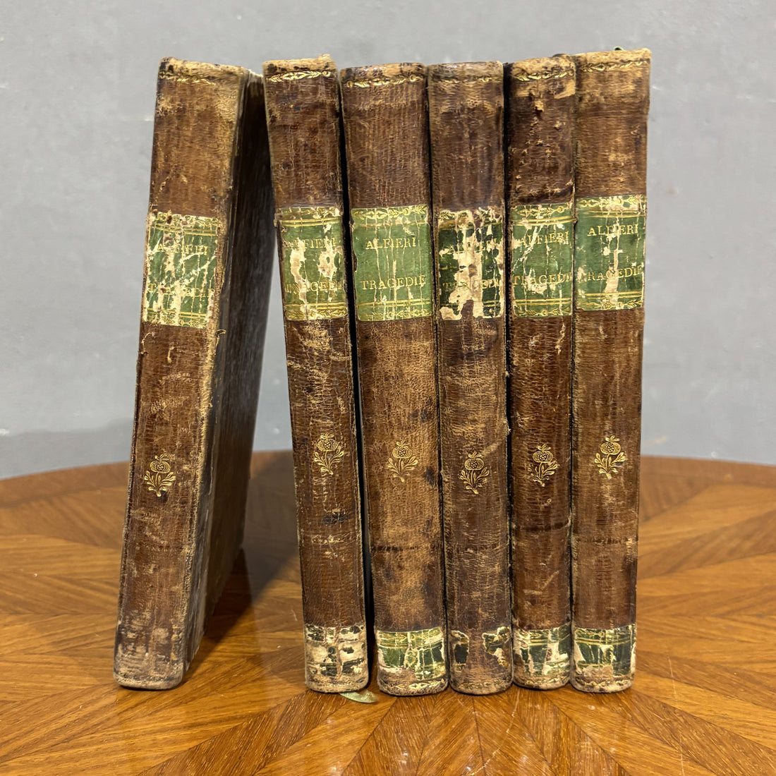 Tragedie di Vittorio Alfieri da Asti - Edizione Napoletana 1816 - Vassallo Antiques Antiquariato Online