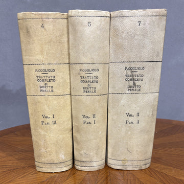Trattato completo di Diritto Penale - Pietro Cogliolo - 1889 - Vassallo Antiques Antiquariato Online