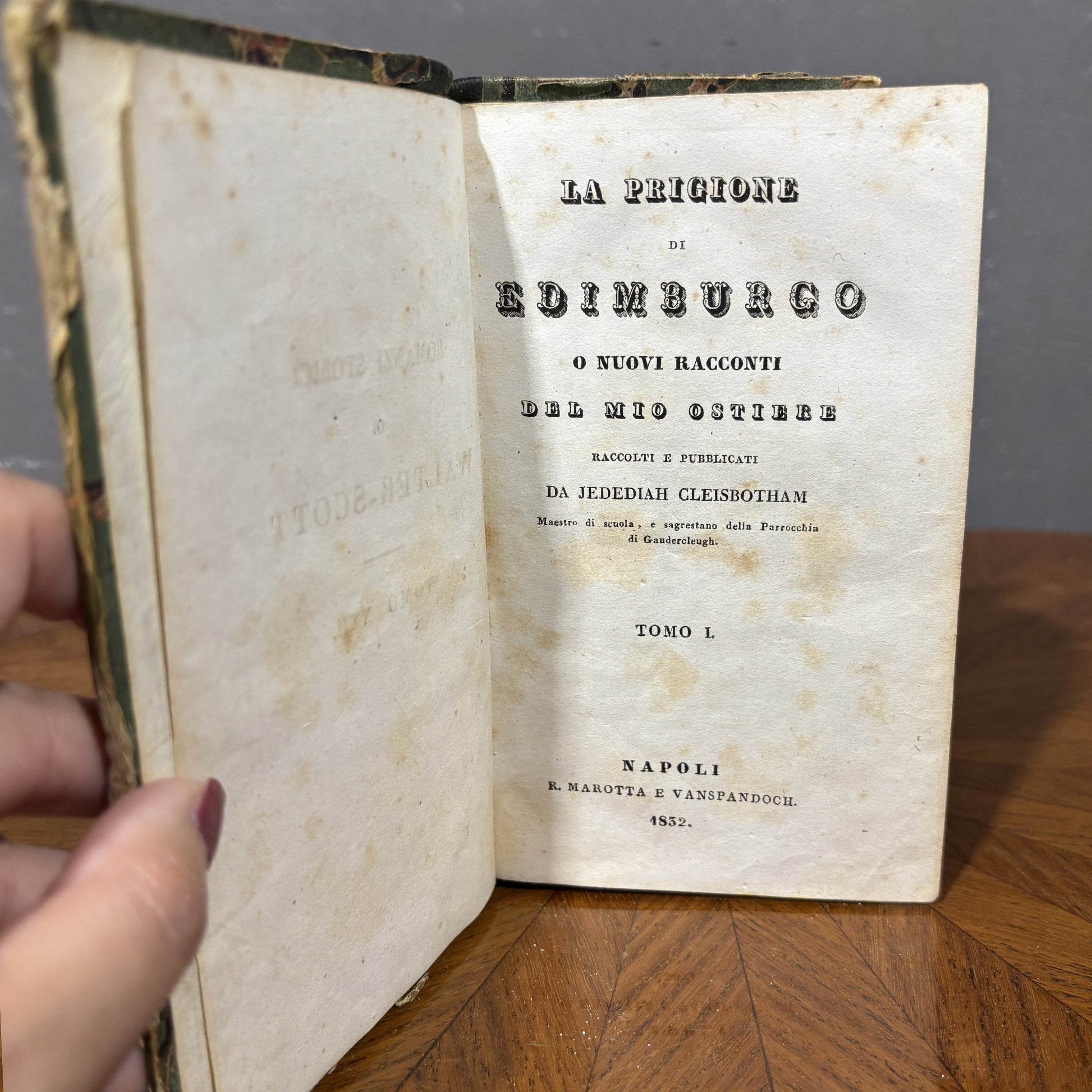 Walter Scott, Romanzi storici - 1827 - Vassallo Antiques Antiquariato Online
