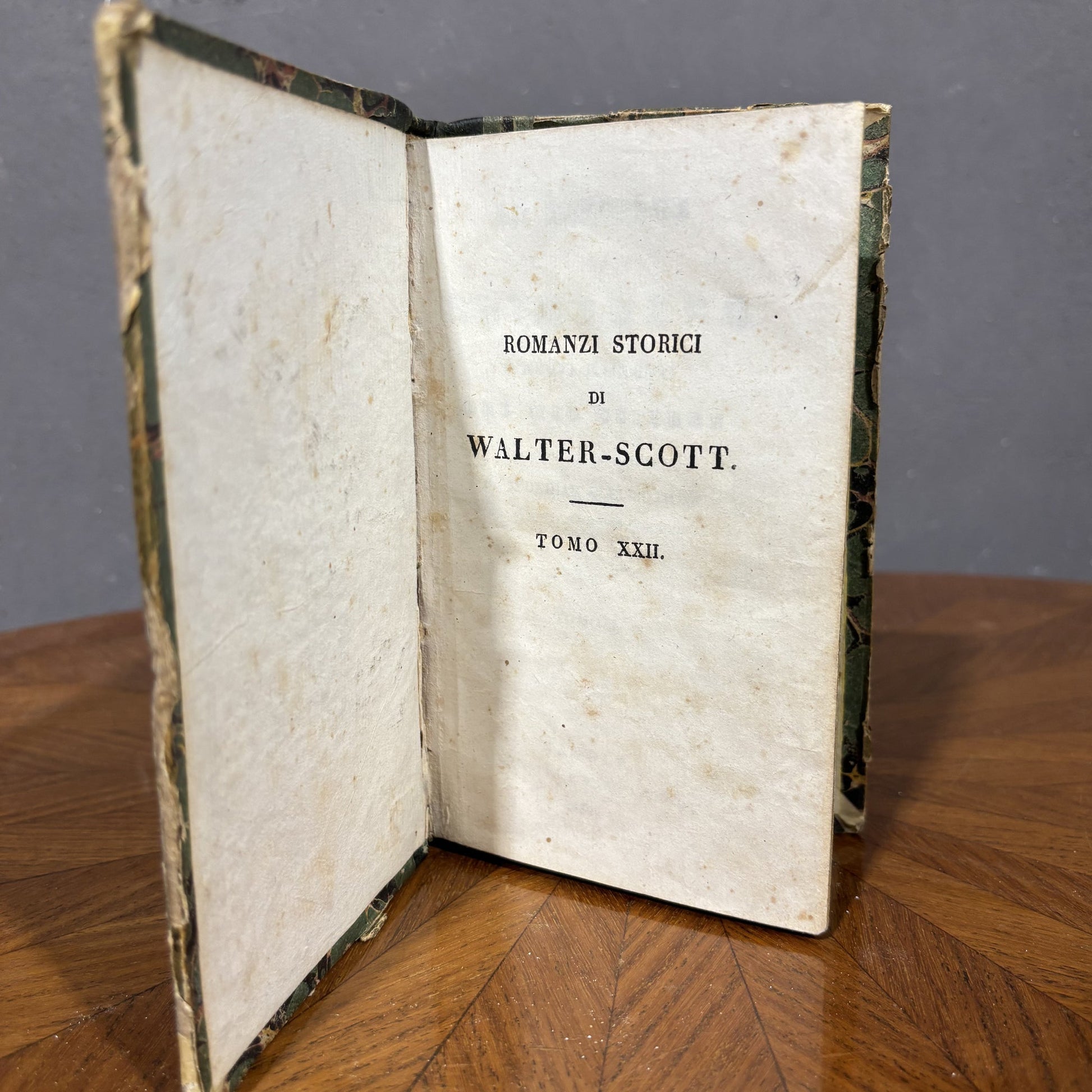 Walter Scott, Romanzi storici - 1827 - Vassallo Antiques Antiquariato Online
