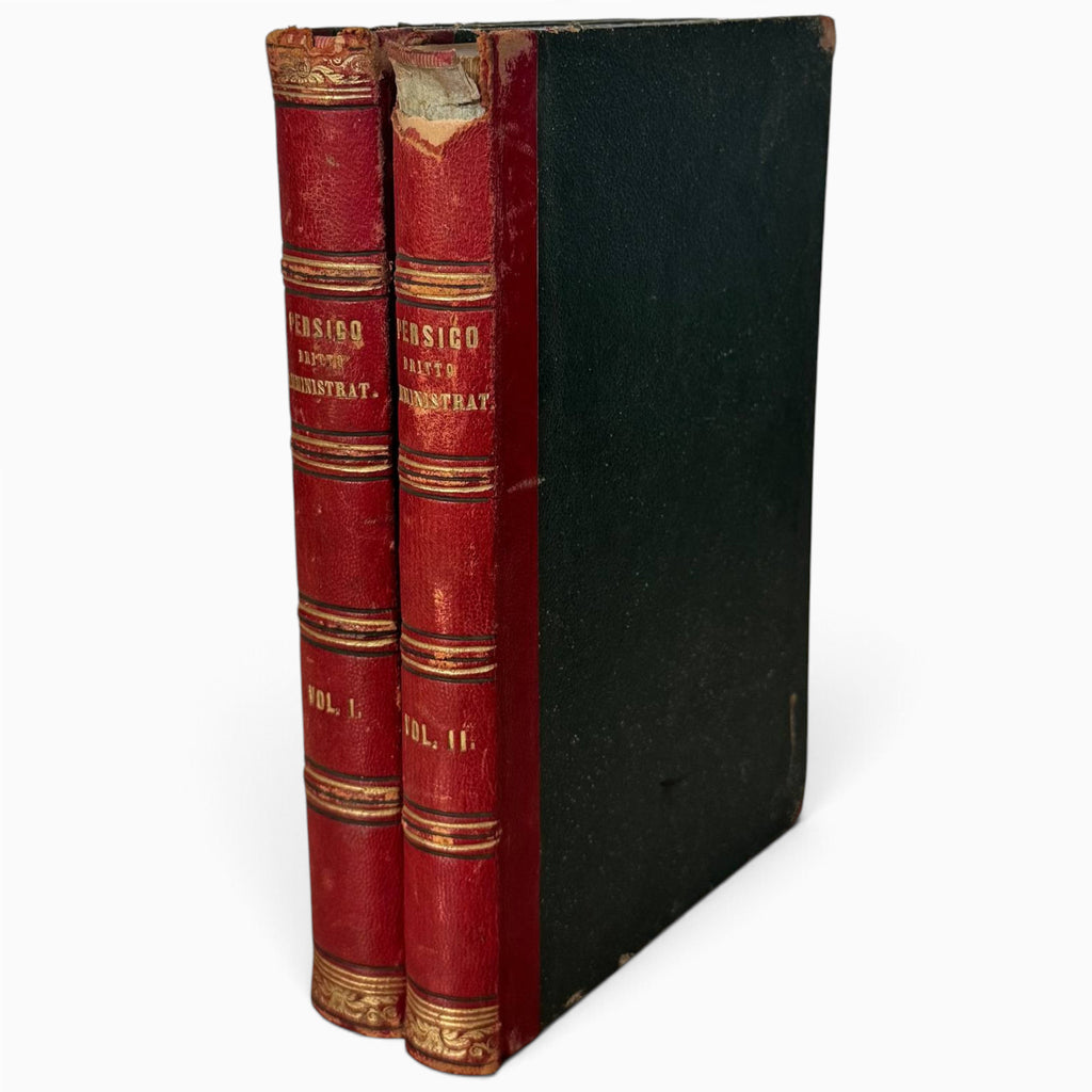 Federico Persico, Principii di Dritto Amministrativo, 2 vol.,  Napoli, 1874-76