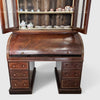 Libreria Vittoriana con Scrittoio Roll-Top