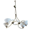 Raffinato lampadario in vetro di Murano Barovier e Toso