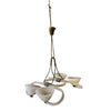 Raffinato lampadario in vetro di Murano Barovier e Toso