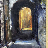 Dipinto Salerno Vicolo Lavina N.Tota - Vassallo Antiques Antiquariato Online