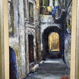 Dipinto Salerno Vicolo Lavina N.Tota - Vassallo Antiques Antiquariato Online